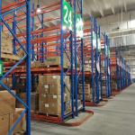 Customized Vna Pallet Racking For Goods Storage In Warehouse Environment
