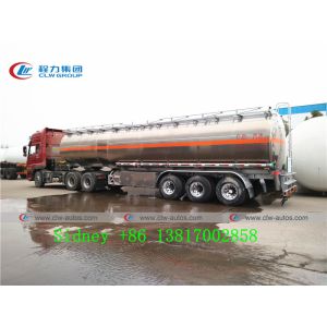 LHD RHD Tri Axle 47cbm Aluminum Alloy Diesel Tank Truck