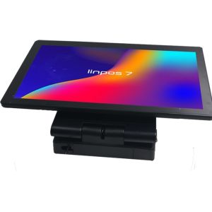 Foldable All-In-One POS Machine with Dual Screens Android Support and MSR Card