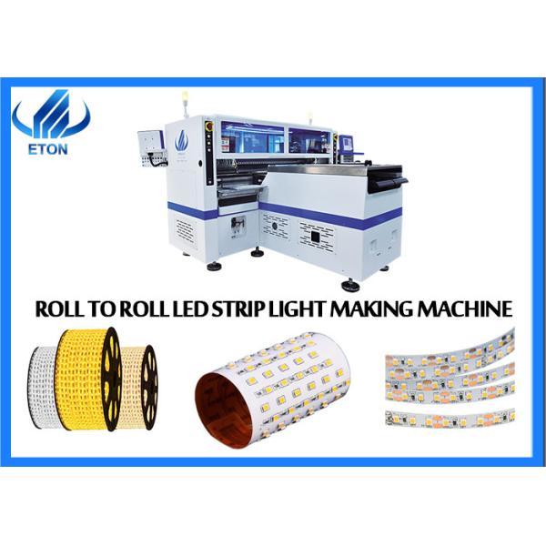 SMT pick and place mounting machine for 100M roll to roll long LED strip with