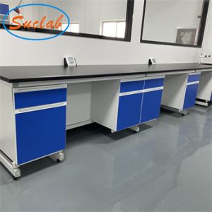C Frame Chemistry Lab Furniture Multifunctional With Phenolic Top
