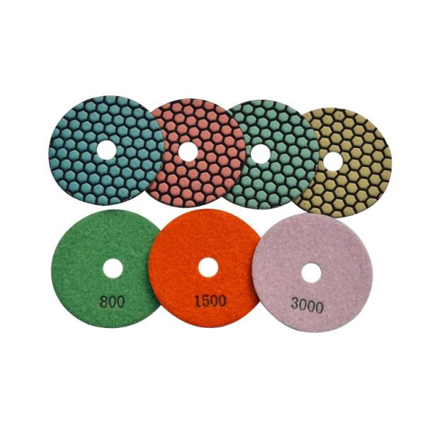Professional Flexible Diamond Polishing Pads Last Long During Polishing