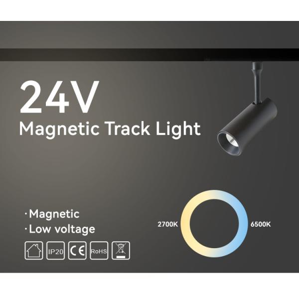 2700K-6500K Intelligent Control Magnetic Track Light 24V DC 7W Magnetic Track Lamp
