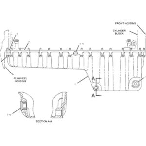 Bulldozer Spare Parts 1154202 115-4202 Gasket
