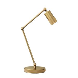 Chrome Finish American Style Brass Lamp , Modern Simple Personality Table Lamp