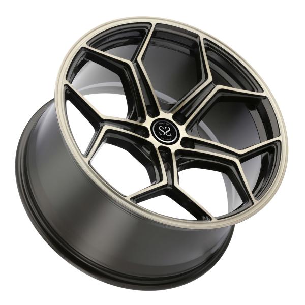 Hyper Silver Car Rims For BMW X5 / Color customized 21 inch Forged Alloy Rims