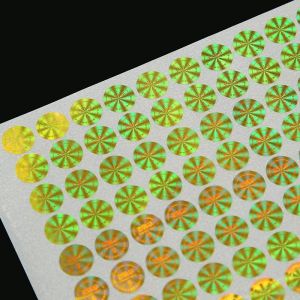 Anti Fake Sticker Kn95 Hologram Security Labels Anti Counterfeiting Solutions