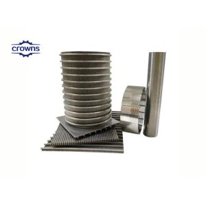 Factory Outlet ID 260mm Wedge Wire Mesh Pipe Filter Cylinder for Liquid