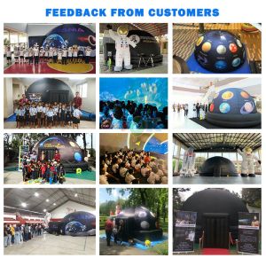 Sayok 6m Inflatable Planetarium Dome with Professional Projection Fabric CE