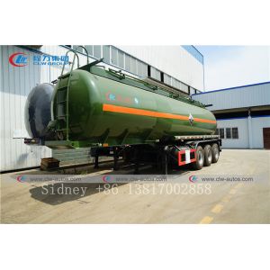 36cbm Q345 Mild Steel Liquid Ammonia Tanker Semi Trailer