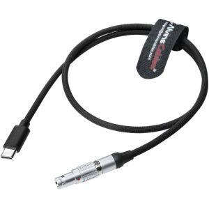 Alvin's Cables Braided USB-C Type-C to 2 Pin 12V Fast Charging Power Cable for