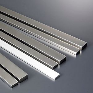 Hot Rolled Solid Stainless Steel Flat Bars Customized SS Metal 904L 316 304 201