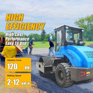 CE EPA Euro 5 Hydraulic Driving 8Ton 8000kg Asphalt Vibrating Drum Road Roller