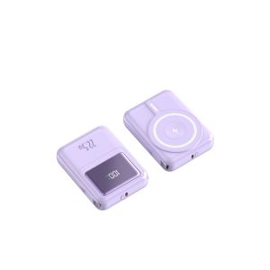 10000mAh Aluminum Alloy Type-C Power Bank W506 with 5V3A 9V2.2A Output and Type