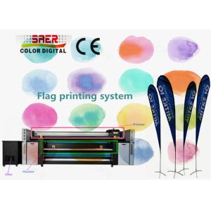 Wave Vision/ Roll up Vision Printing Machine With Fixation Heater Unit