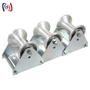 10kN Linear Angular Cable Roller Underground Cable Pulling Tools