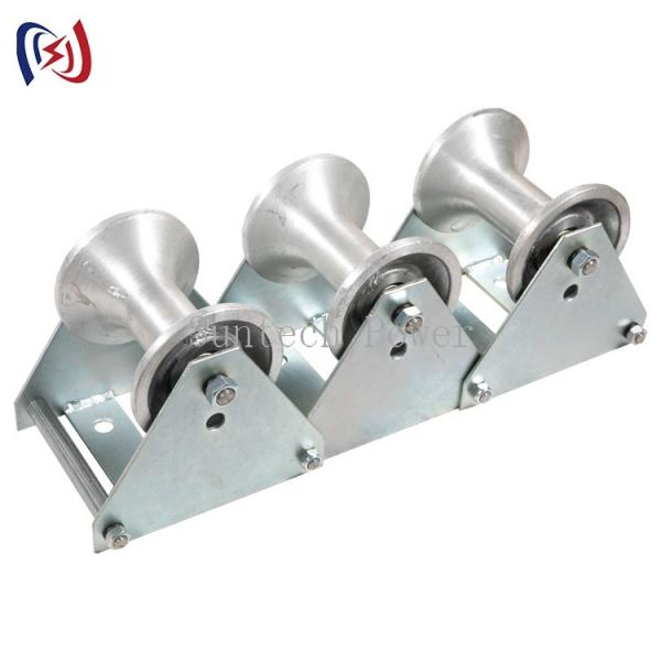 Buy 10kN Linear Angular Cable Roller Underground Cable Pulling Tools at wholesale prices