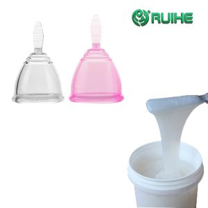 100% Platinum Medical Grade Liquid Silicone Rubber with 50 Shore Hardness for