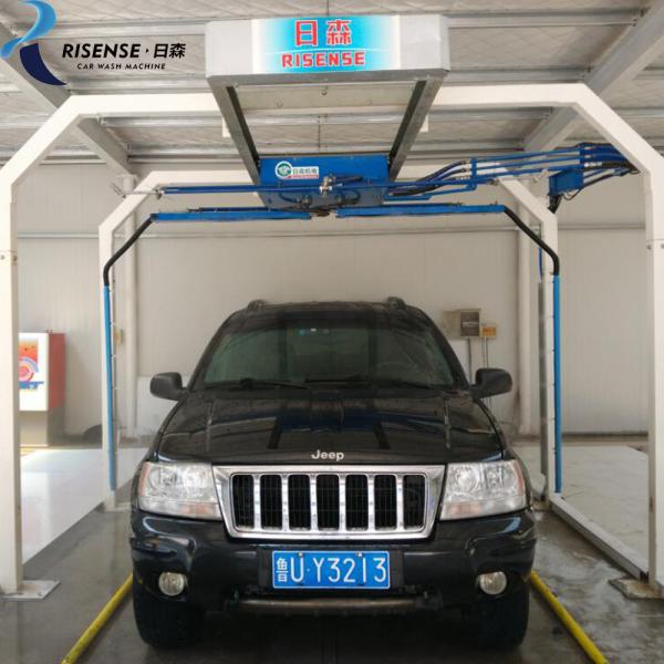 Buy 6300x4500mm Assembling Range Double Arm Touchless Car Wash Machine at wholesale prices