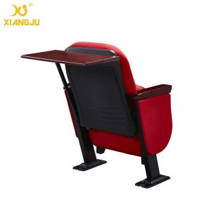 Fabric Auditorium Seating Floor Fixed Church Hall Chairs / Low Back Chair