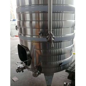 Professional Beer Fermentation Tanks 30hl Ss304 Material With Free Design