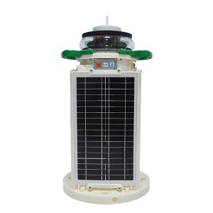 GPRS Self Contained 7NM LED Solar Marine Lantern For Fixed Structure