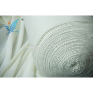 FR Knitted Fabric Stretch Mattress Fire Barrier With Glass Fiber