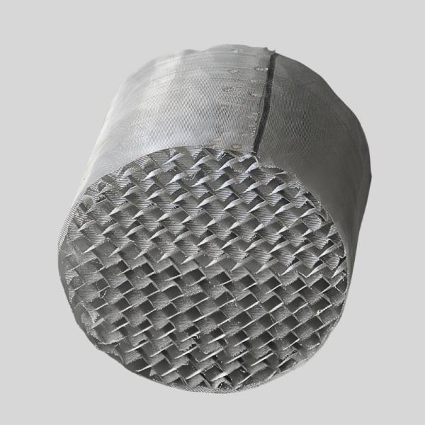Buy Metal Woven Mesh Structured Packing High Flow Rate at wholesale prices
