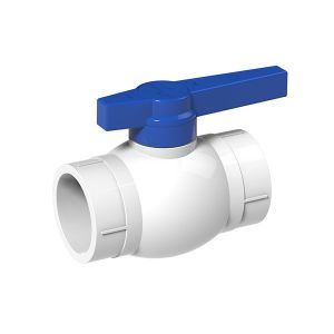 Glue Connection Form Agricultural Irrigation Milk White PVC Control Valve Ball