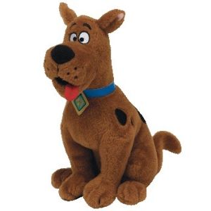The scooby doo sitting Pose Plush Toys