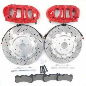 Alloy Forged 6 Pot Brake Kit Caliper Brembo BM6 With 405*34mm Rear Brake Drum