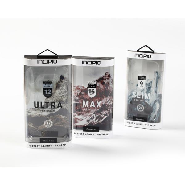 Blister PVC Plastic Clear Packaging Box Mobile Phone Case Cover Cosmetic Gift Box For Flat Items