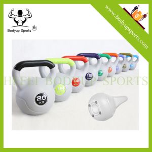 China Cement Fitness Equipment Kettlebells Plastic Adjustable Sand Kettlebell on sale