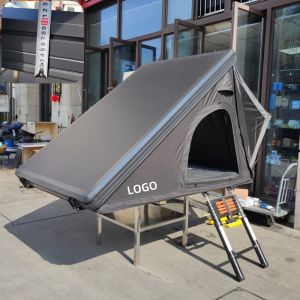 Ultra-Thin Roof Top Tent 12cm Aluminum Hard Shell 210x130cm