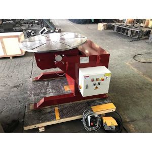 Quality Welding Rotating Table 1000kg Welding Positioners Remote Hand Control Box for sale
