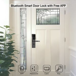 Stainless Steel 6068 Mortise TTlock App Controlled Door Lock with Smart Keypad