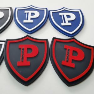 Embossed 3D Effect Environmental Silicone Badge For Hats Main Label