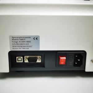 Peak Instruments Spectrometer 4nm Manual Uv-vis Photometer with Backlit LCD