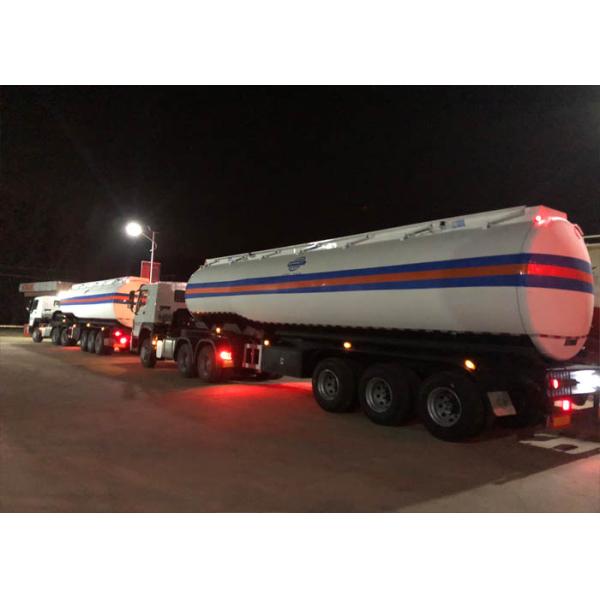 Fuel tanker trailer ready to shipping