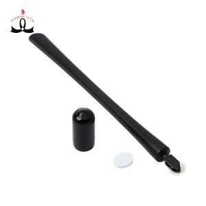 Black Ombre Eyebrow Disposable Microblading Roller Shader In 7MM / 10MM