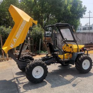 Mini Garden Palm Oil Tractor For Palm Oil Harvesting 3.65m X 1.72m X 2.15m