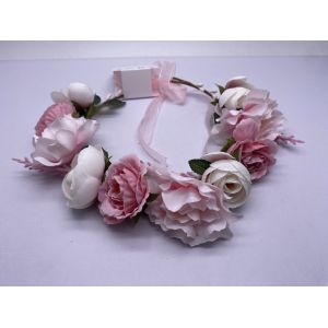 China Women Flower Hair Accessory Crown Headband Durable Lightweight on sale