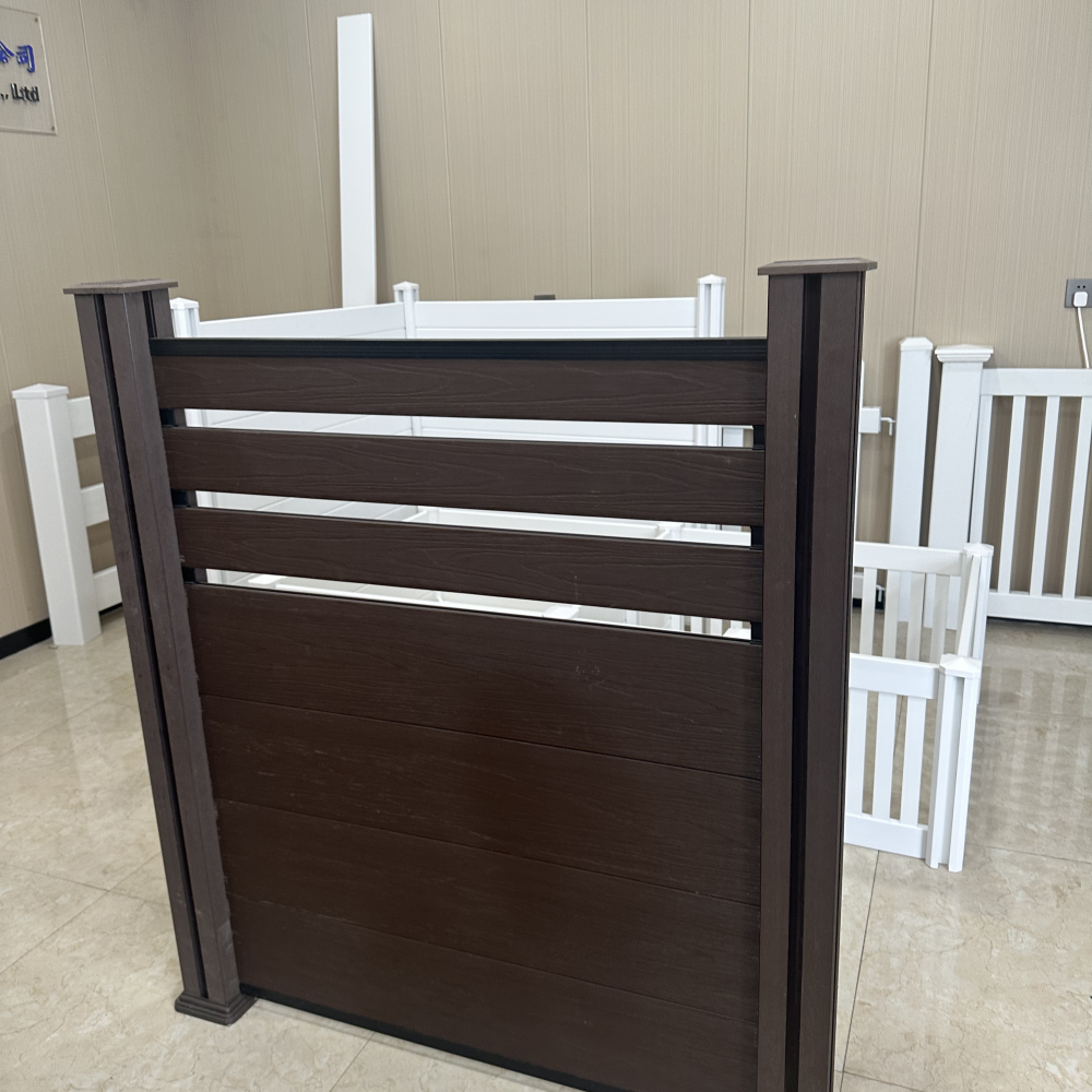 Uv Resistance WPC Privacy Fence Screen 1.8m*1.8m Size For For Garden Enclosures