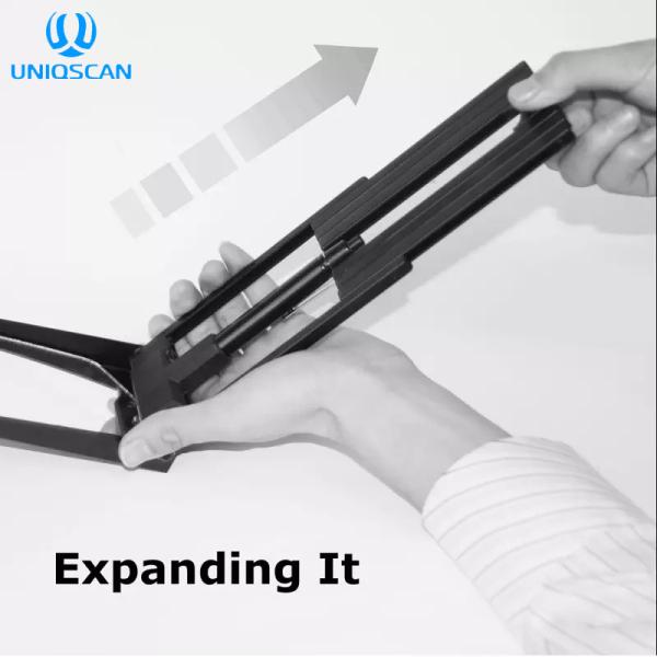 Acrylic IP68 Alumimum Handles Vehicle Inspection Mirror