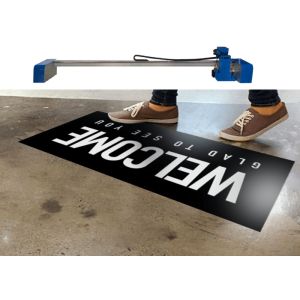 Auto Surface Tracing 2400mm Flatbed Uv Digital Printer Epson Printheads