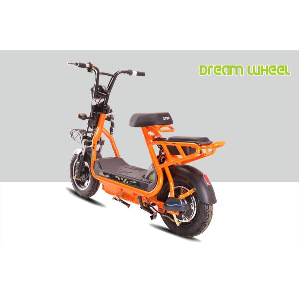 CE 500W Min Pedal Assisted Electric Scooter Sports Style Simple 14" X 3.2 Tubeless