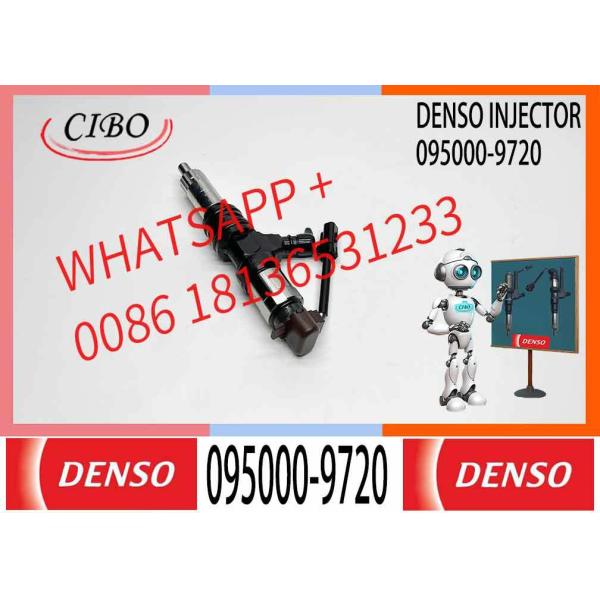 Common Rail Diesel Fuel Injector 095000-9720 ME307488 For Engine 6M60 7.5L