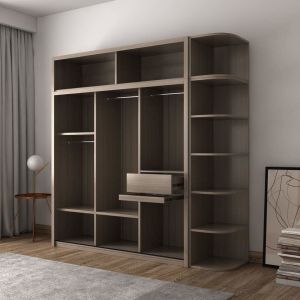 Cupboard Sliding Door Portable Wardrobe Closet Luxury Modern