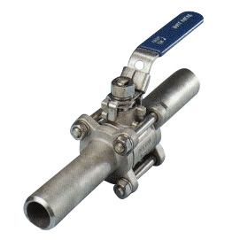 Buy High quality 3PC Stainless Steel BW Long Type Ball Valve Hot sale!!! at wholesale prices