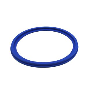 Blue FKM Rubber Flat Washer Silicone Rubber Sealing Washer